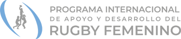 Programa Internacional de Apoyo y Desarrollo del Rugby Femenino Logo